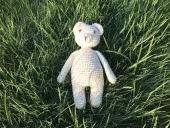 Naturaborn Natural amigurumi el örgüsü oyuncak ayı - 5