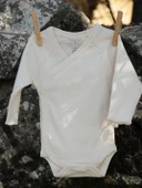 Naturaborn GOTS Organik Sertifikalı Bebek Kimono Yaka Body - 6