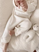 Naturaborn GOTS Organik Sertifikalı Patiksiz Uzun Kollu Manşetli Tulum thumbnail 12