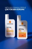 La Roche Posay Tüm Cilt Tipleri İçin Uygun Yüz Cilt Bakım Seti: Antehlios Uvmune Fluid Güneş Kremi SPF50+ 50ML X2 - 6