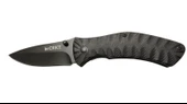 Crkt İncendor 2078 BK Siyah Kamp Çakı 17,5cm - Manuel, Plastik Sap, Kemerlikli - 1