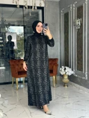Leopar Elbise-Siyah - 1