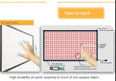 Multi Touch  23.8" Kızılötesi - Infrared Dokunmatik Çerçeve - 2