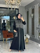 Adalina Elbise Siyah - 2