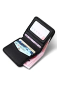 İtalyan Malı Hakiki Deri Erkek Cüzdan Kartlık Premium Klasik Siyah - 5