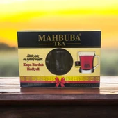 Mahbuba Std 100 Ithal Seylan Sri Lanka Ceylon Kaçak Sallama Süzen Bardak Poşet Siyah Yaprak Çayı 100x2gr + Cam Bardak He - 2