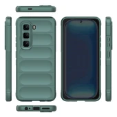 İnfinix Hot 50 4G Kılıf Esnek TPU Oyuklu Arka Yüzey Tasarımlı Etnik Silikon Kapak thumbnail 3