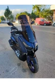 MOTOCAM Arora Max PRO Siperlik Ön Cam 2023-2025 Model 65cm Siyah Renkli 4mm ORTA BOYLU CAM - 2