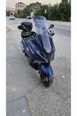 MOTOCAM Arora GT 125 250 Siperlik Ön Cam 2023-2025 Model 83cm Füme Renkli 4mm UZUN CAM - 2