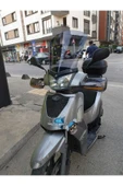 MOTOCAM Kymco People S 200 Siperlik Ön Cam 2011 Model 48cm Füme Renkli 4mm UZUN CAM - 2