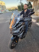 MOTOCAM Voge SR4 Siperlik Ön Cam 2022-2025 Model 54cm Şeffaf Renkli 4mm ORİJİNAL BOYLU - 2