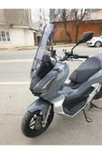 MOTOCAM Arora Beatrix 150 Siperlik Ön Cam 2023-2025 Model 55cm Füme Renkli 4mm KISA SPOR CAM - 3