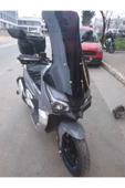 MOTOCAM RKS Freccia 150 Siperlik Ön Cam Alt Siyah 2022-2025 Model 75cm Siyah Renkli 4mm UZUN CAM - 3
