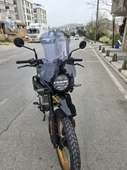 MOTOCAM Himalayan Royal Enfıeld 450 Siperlik Ön Cam 2023-2025 Model 49cm Füme Renkli 4mm - 2