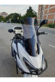 MOTOCAM Küba Newlight PRO Siperlik Ön Cam 2023-2025 Model 75cm Açık Füme Renkli 4mm UZUN CAM - 1