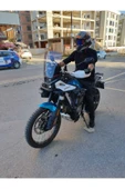 MOTOCAM CF MOTO 450 MT Siperlik Ön Cam 2025 Model 55cm Füme Renkli 4mm UZUN CAM - 3