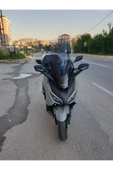 MOTOCAM Honda Forza 250 Siperlik Ön Cam 2021-2025 Model 63cm Füme Renkli 4mm UZUN CAM - 1