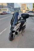 MOTOCAM Kymco Dink R 150 Siperlik Ön Cam 2023-2025 Model 77cm Siyah Renkli 4mm - 3