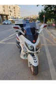 MOTOCAM SYM Gts Evo 250 Siperlik Ön Cam 2006 2015 Model 63cm Füme Renkli 4mm 10cm daha Uzun - 2
