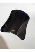 MOTOCAM Vespa Gtv 300 Siperlik Ön Cam 2014 2016 Model 55cm Siyah Renkli 4mm APARAT GÖNDERİLMEYECEK - 2