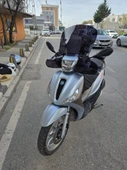MOTOCAM Piaggio Medley S 150 Ön Cam 2021-2025 Model 56cm  Siyah Renkli Elcikli APARATSIZ GÖNDERİLİR - 3
