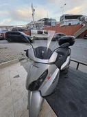 MOTOCAM Piaggio X7 Siperlik Ön Cam 2007-2012 Model 43cm Şeffaf Renkli 4mm - 3