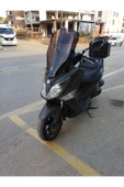 MOTOCAM SYM Joymax 250 İ Siperlik Ön Cam 2013 2016 Model 65cm Siyah Renkli 4mm ORTA BOYLU CAM İADESİ YOKTUR - 3