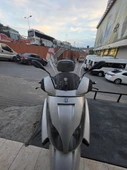 MOTOCAM Piaggio X7 Siperlik Ön Cam 2007-2012 Model 43cm Şeffaf Renkli 4mm - 1