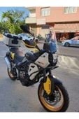 MOTOCAM RKS SVT 650 X Siperlik Ön Cam 2023-2025 Model 50cm Şeffaf Renkli 4mm UZUN CAM - 3