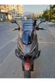 MOTOCAM RKS Newlight 125 Siperlik Ön Cam 2021-2022 Model 65cm Füme Renkli 4mm PRO MODELE UYMAZ - 1
