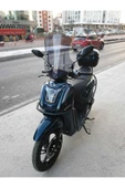 MOTOCAM Yuki Gentle 50 110 Siperlik Ön Cam 2025 Model 44cm Füme Renkli 4mm APARATSIZDIR - 2