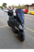 MOTOCAM SYM Joymax 250 İ Siperlik Ön Cam 2013 2016 Model 65cm Siyah Renkli 4mm ORTA BOYLU CAM İADESİ YOKTUR - 2