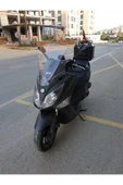 MOTOCAM SYM Joymax 250 İ Siperlik Ön Cam 2013 2016 Model 54cm Şeffaf Renkli 4mm KISA SPOR CAM - 2
