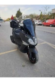 MOTOCAM SYM Joymax 250 İ Siperlik Ön Cam 2013 2016 Model 54cm siyah Renkli 4mm KISA SPOR CAM - 3