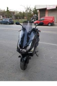 MOTOCAM Daelim S3 Advance Siperlik Ön Cam 2010-2018 Model 77cm Füme Renkli 4mm - 1