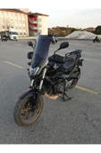 MOTOCAM Honda NC 700 750 S Siperlik Ön Cam 2012 2020 Model 50cm Siyah Renkli 4mm ORTA BOYLU CAM - 3