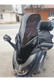 MOTOCAM Honda Forza 250 Siperlik Ön Cam 2018 2020 Model 58cm Siyah Renkli 4mm - 3