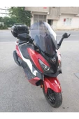 MOTOCAM SYM Cruisym 250 i Siperlik Ön Cam 2018 Model 57cm Füme Renkli 4mm UZUN CAM - 3