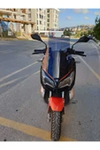 MOTOCAM QJ ATR 125 Siperlik Ön Cam 2023-2025 Model 75cm Füme Renkli 4mm UZUN CAM - 1