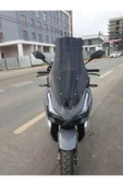 MOTOCAM RKS Veloce 150 Siperlik Ön Cam 2023-2025 Model 75cm Siyah Renkli 4mm UZUN CAM - 1