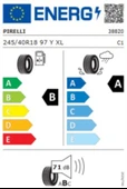 245/40R18 97Y Powergy Xl - Yaz Lastiği (2025 Üretim) - 2