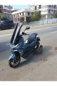 MOTOCAM SYM Adx 125 Siperlik Ön Cam 2023-2025 Model 70cm Siyah Renkli 4mm UZUN CAM - 2