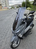 MOTOCAM Revolt RSX4 Siperlik Ön Cam 2022-2025 Model 78cm Füme Renkli 4mm UZUN CAM - 2