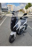 MOTOCAM Volta Apec Apx7 Siperlik Ön Cam 2025 Model 75cm Füme Renkli 4mm UZUN CAM - 2
