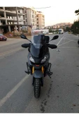 MOTOCAM Peugeot XP 400 Siperlik Ön Cam 2023-2025 Model 55cm Şeffaf Renkli 4mm KISA SPOR CAM - 1
