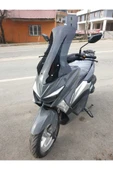 MOTOCAM Volta Apec Apx5 Siperlik Ön Cam 2023-2025 Model 57cm Siyah Renkli 4mm - 2