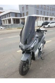 MOTOCAM RKS Veloce 150 Siperlik Ön Cam 2023-2025 Model 75cm Siyah Renkli 4mm UZUN CAM - 2