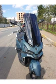 MOTOCAM SYM Adx 125 Siperlik Ön Cam 2023-2025 Model 62cm Siyah Renkli 4mm UZUN CAM - 1