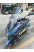 MOTOCAM RKS Vieste 249 Siperlik Ön Cam 2022-2025 Model 55cm Füme Renkli 4mm KISA SPOR CAM - 3