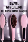 SAYARMARKT Seramik Kaplamalı Ön Etkili Düzleştirici Tarak - 5